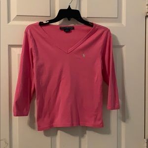 Ralph Lauren Sport Pink Top